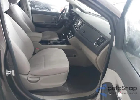 2016 Kia Sedona Lx из США, поврежденный, VIN KNDMB5C19G6148877